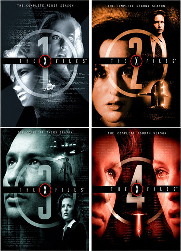 The files seasons 4 - 1-4, (dvd)