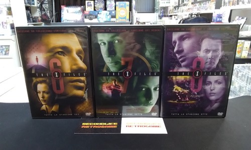 Dvd files stagioni - x-files, 6-7-8