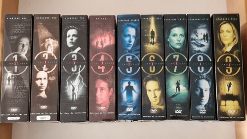 Files cofanetti prima - x-files,